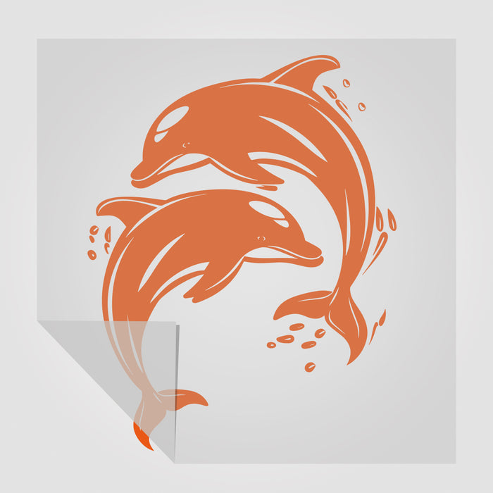 Tanzende Delfine Sticker StickyWorld | Foliensticker