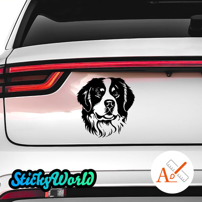 Bernhardiner Hunde Sticker StickyWorld Exclusive | Foliensticker