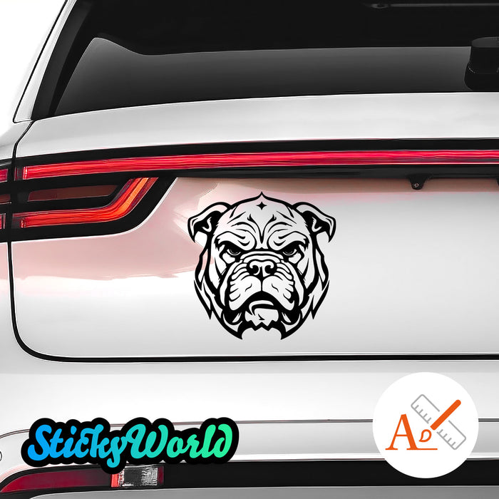 Bulldogge Hunde Sticker StickyWorld Exclusive | Foliensticker