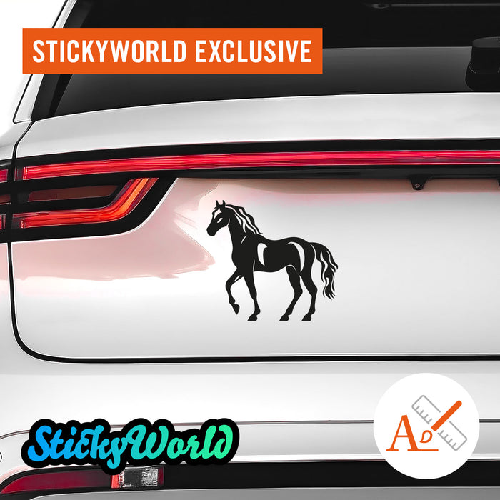 Pferde Sticker Motiv 4 StickyWorld Exclusive | Foliensticker