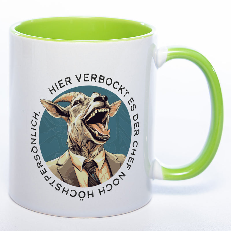 Chef Tasse - lustige Kaffeetasse - spülmaschinenfest