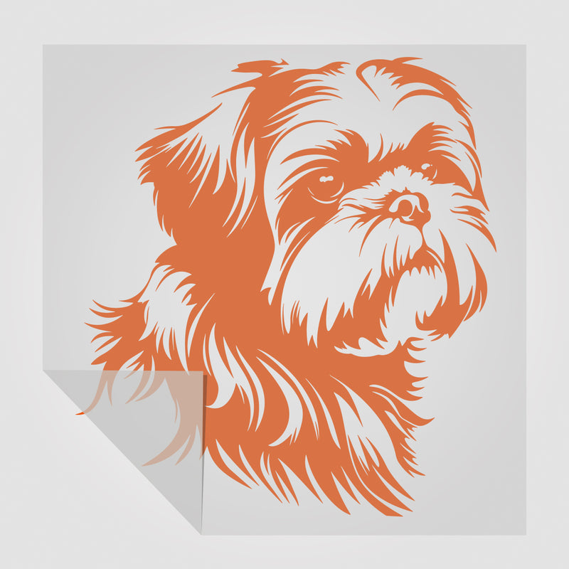 Shi Tzu Hunde Sticker 2 StickyWorld Exclusive | Foliensticker