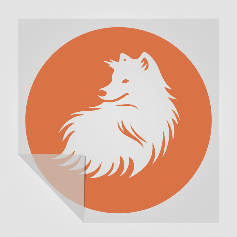 Spitz Motiv 2 - Hunde Sticker  StickyWorld Exclusive | Foliensticker