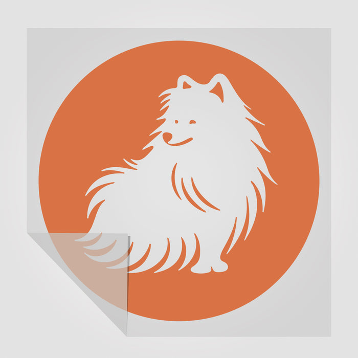 Spitz Motiv 3 - Hunde Sticker StickyWorld Exclusive | Foliensticker
