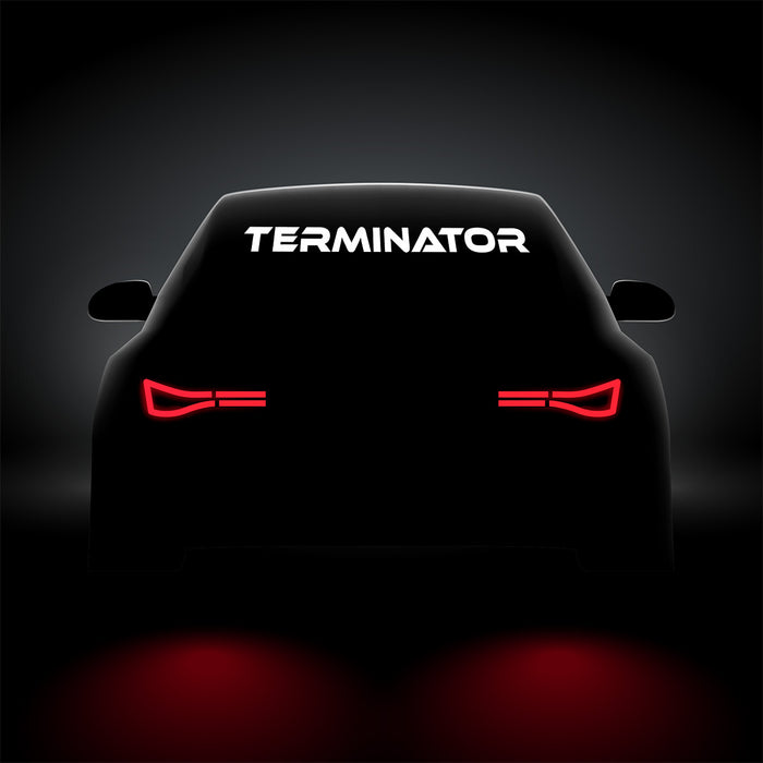 TERMINATOR | Heckscheibe | Jetzt online gestalten