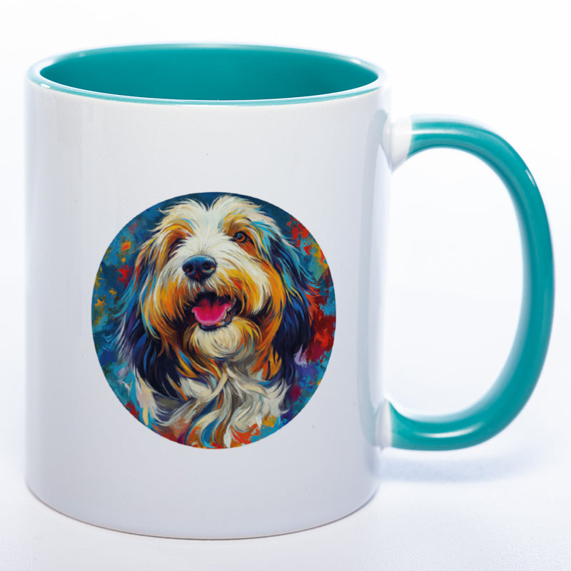Mug Art Tasse mit Bobtail Motiv & wahlweise mit NAMEN - Kaffeetasse StickyWorld Exclusive