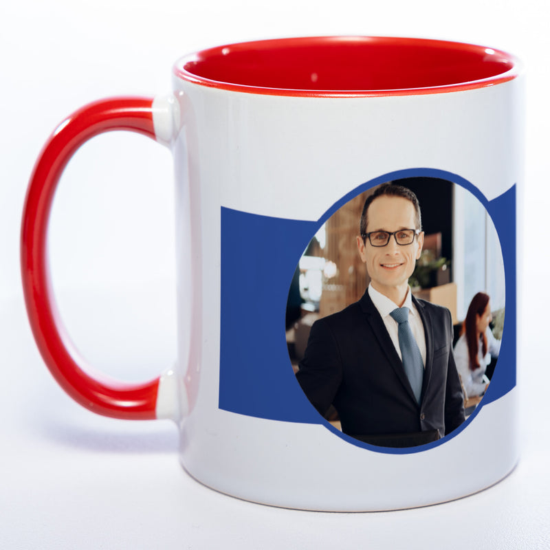 Tasse "Bester Chef" mit Foto (HD Druck) | Jetzt selbst gestalten! Spülmaschinenfest