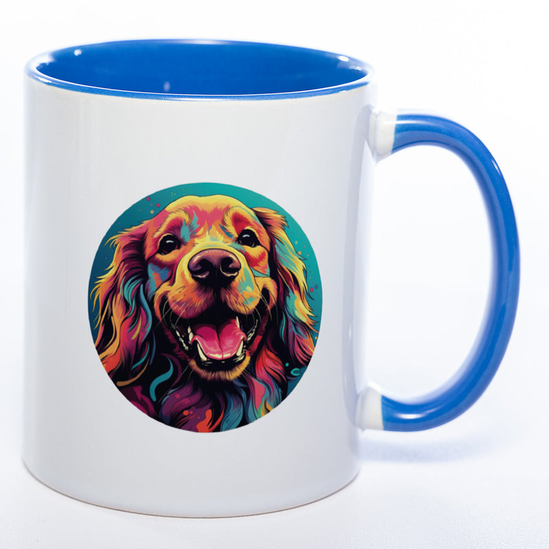 Mug Art Tasse mit Cocker Spaniel & wahlweise mit NAMEN - Kaffeetasse StickyWorld Exclusive