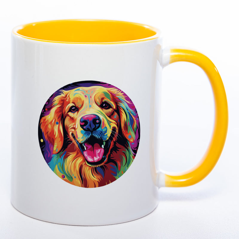 Mug Art Tasse mit Hovawart Motiv 2 wahlweise mit NAME - Kaffeetasse StickyWorld Exclusive