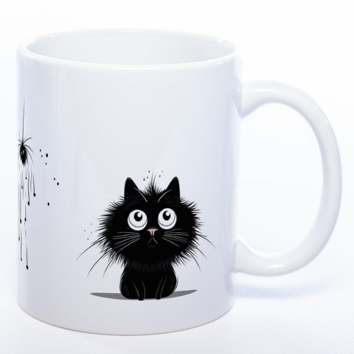 Katzen Motiv-Tasse - süße Kaffeetasse in vielen Farben - Miezetasse spülmaschinenfest