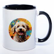 Tasse auf Wunsch mit Name Lagottoromagnolo schwarz