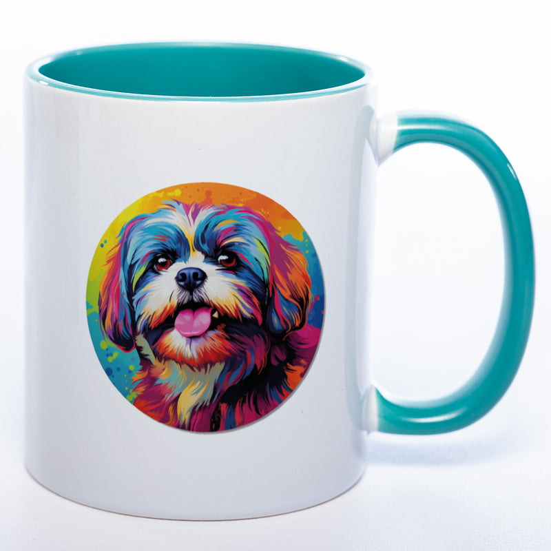 Mug Art Tasse mit Shih Tzu wahlweise mit NAMEN- Kaffeetasse StickyWorld Exclusive