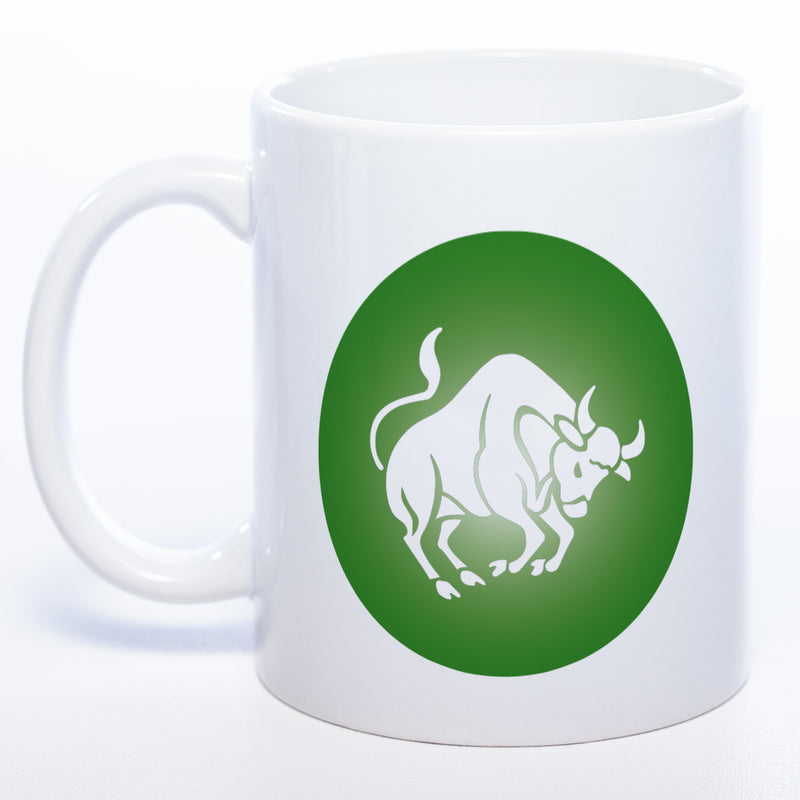 Sternzeichen -Tasse mit Namen und Geburtsdatum - spülmaschinenfest