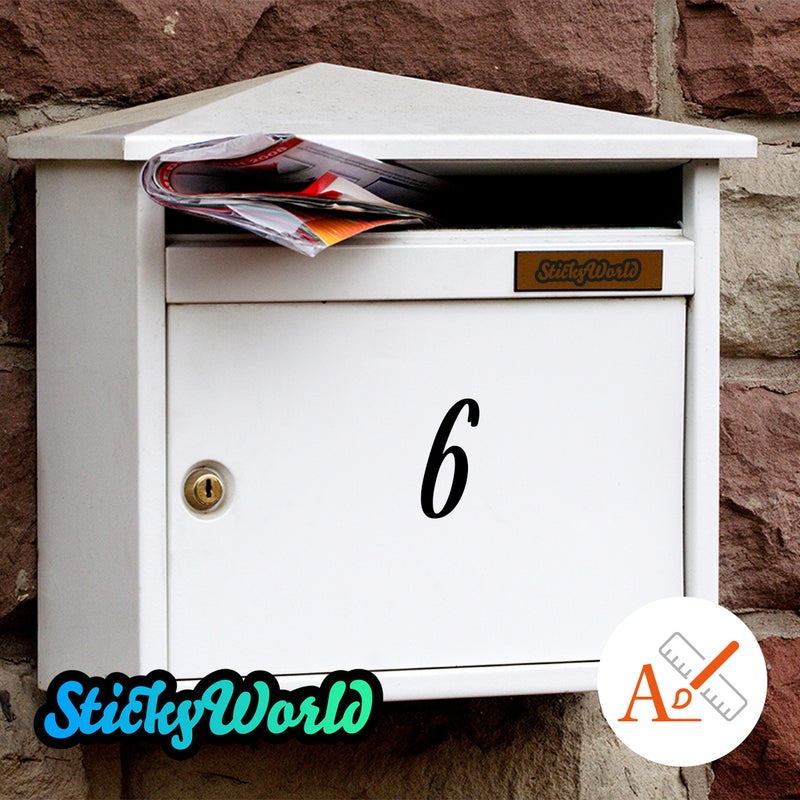 Buchstabe oder Zahl nach Wahl - Höhe 15 cm ab 1,99 €