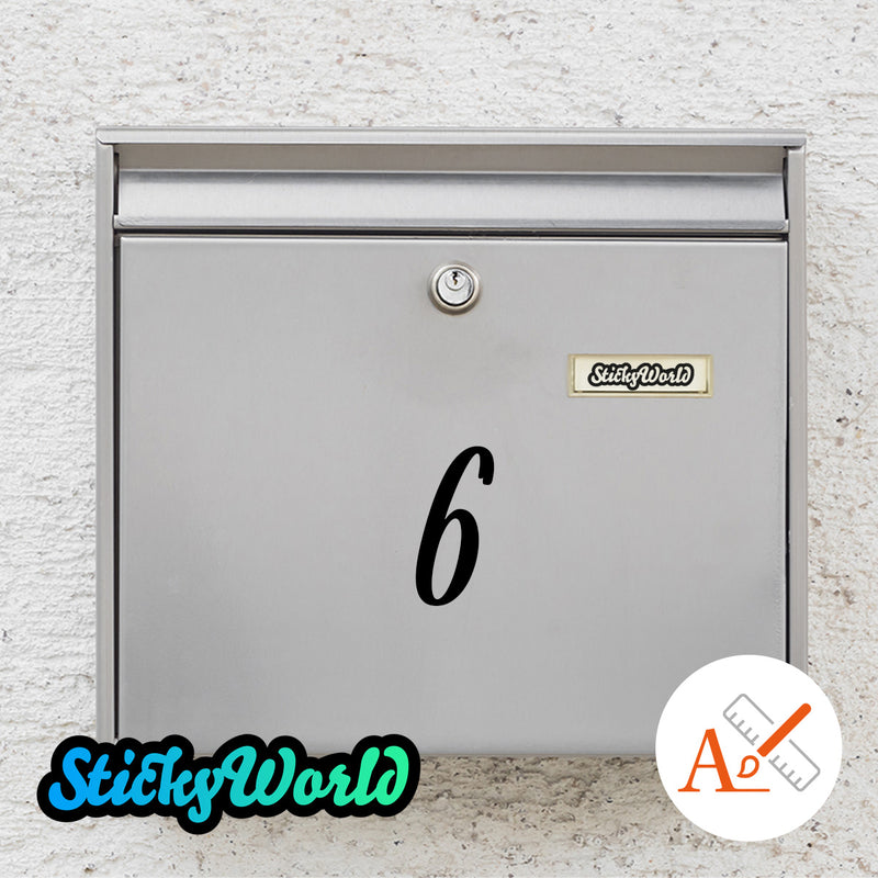 Buchstabe oder Zahl nach Wahl in SONDERFARBEN - Höhe 15 cm ab 2,99 €