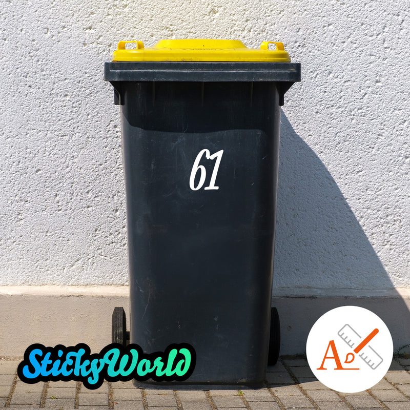 Buchstabe oder Zahl nach Wahl - Höhe 10 cm ab 1,50 €