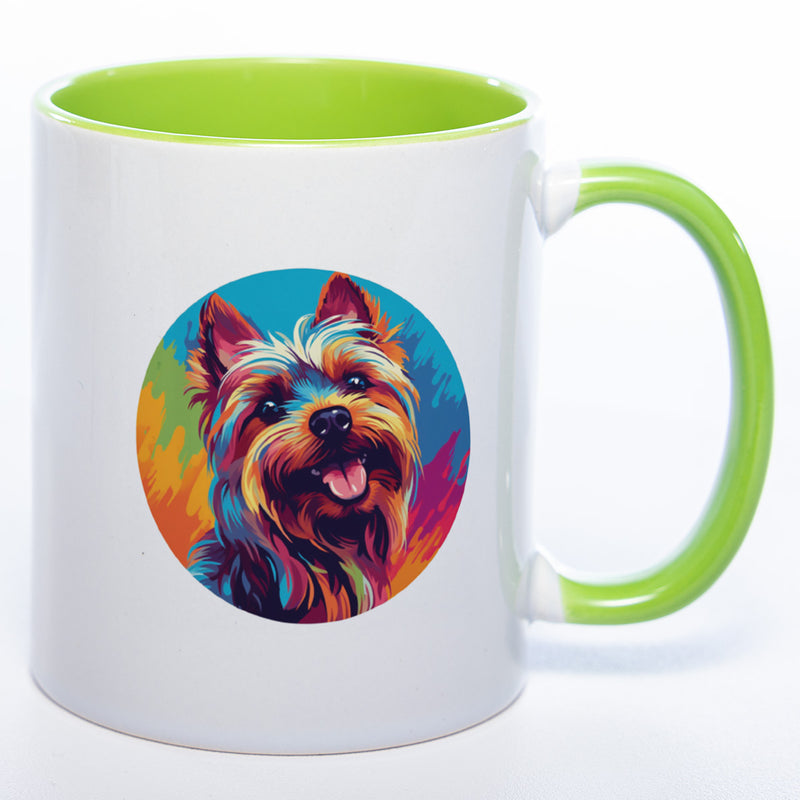 Mug Art Tasse mit Yorkshire Motiv & wahlweise mit NAMEN - Kaffeetasse StickyWorld Exclusive