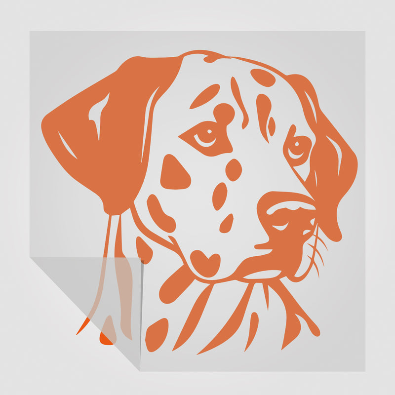 Dalmatiner Hunde Sticker StickyWorld Exclusive | Foliensticker