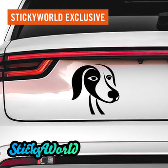 Art Design Cane Hunde Sticker StickyWorld Exclusive | Foliensticker