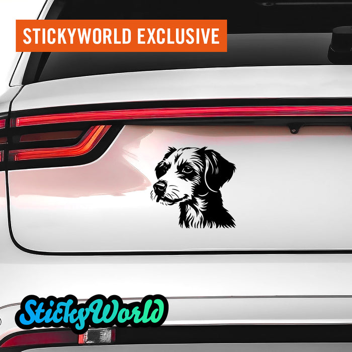 Epagneul Breton Motiv 3 - Hunde Sticker StickyWorld Exclusive | Foliensticker