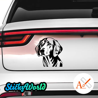 Golden Retriever Art Design Hunde Sticker StickyWorld Exclusive | Foliensticker