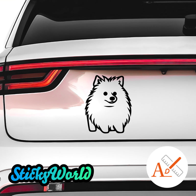 Spitz Hunde Sticker StickyWorld Exclusive | Foliensticker