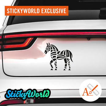 Art & Design Pferde Sticker StickyWorld Exclusive | Foliensticker