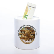 Spardose Bär Einschulung Geldschein