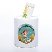 Einschulung Mädchen Wunschname Geldschein