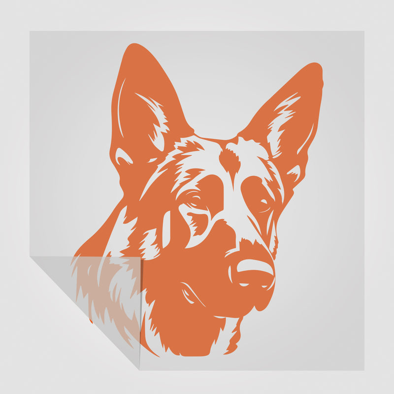 Schäferhund  Hunde Sticker StickyWorld Exclusive | Foliensticker