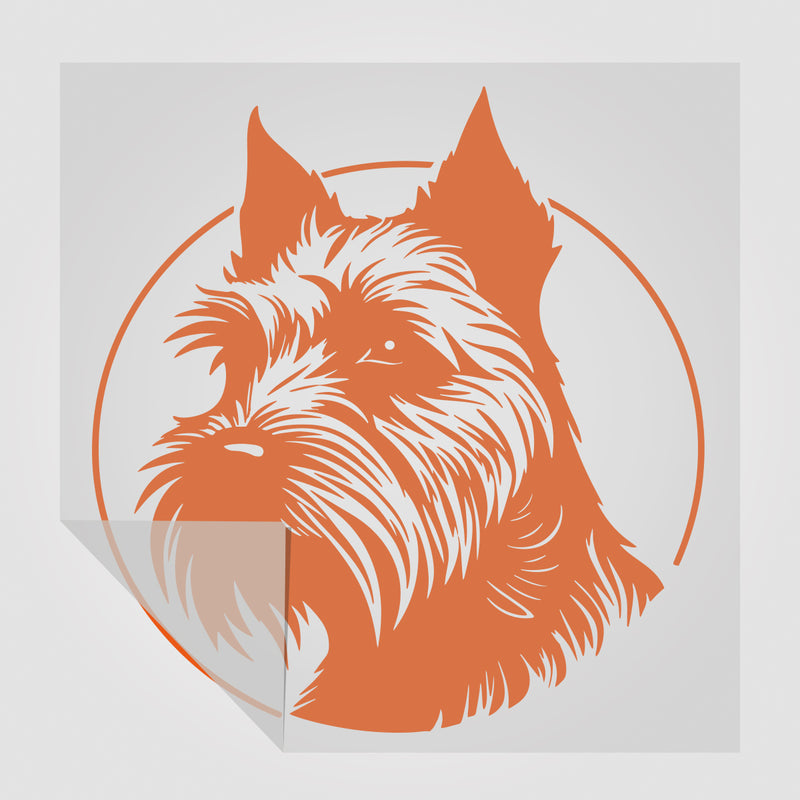 Scotch Terrier Hunde Sticker 2 StickyWorld Exclusive | Foliensticker