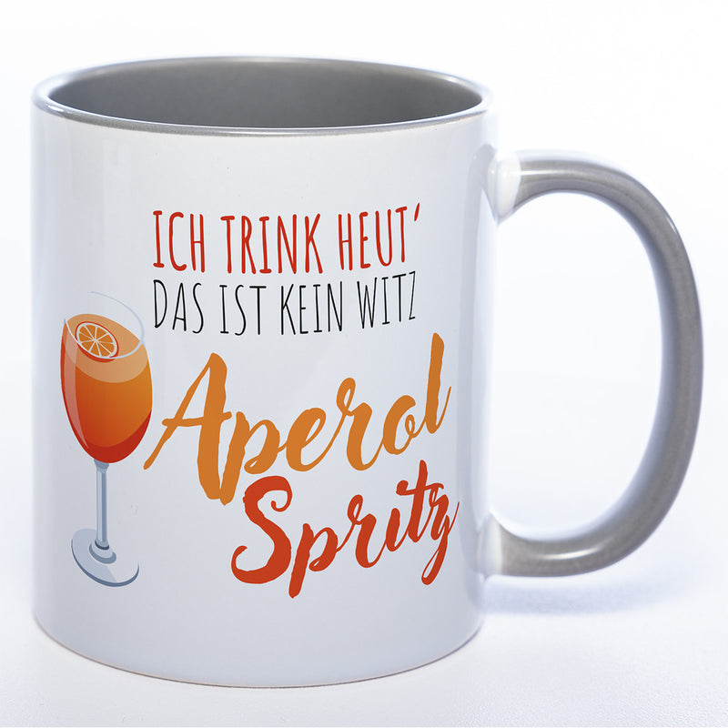 Lustige Tasse „Ich trink heut’, das ist kein Witz - Aperol Spritz“