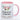 Blümchen-Tasse mit Spruch "Du hast es gut, Du hast mich" - Lustige Kaffeetasse spülmaschinenfest
