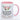 Blümchen-Tasse mit Spruch "Soll ich Dir helfen oder kriegst Du das alleine kaputt?" - Lustige Kaffeetasse spülmaschinenfest