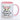 Blümchen-Tasse mit Spruch "One day I'm gonna make the onions cry." - Lustige Kaffeetasse spülmaschinenfest