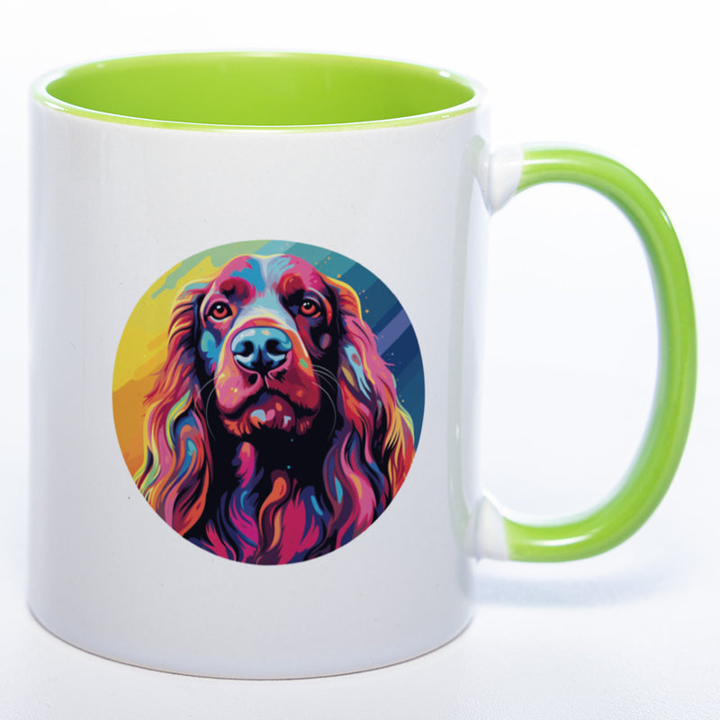 Mug Art Tasse mit Cocker Spaniel Motiv 2 & wahlweise mit NAMEN - Kaffeetasse StickyWorld Exclusive