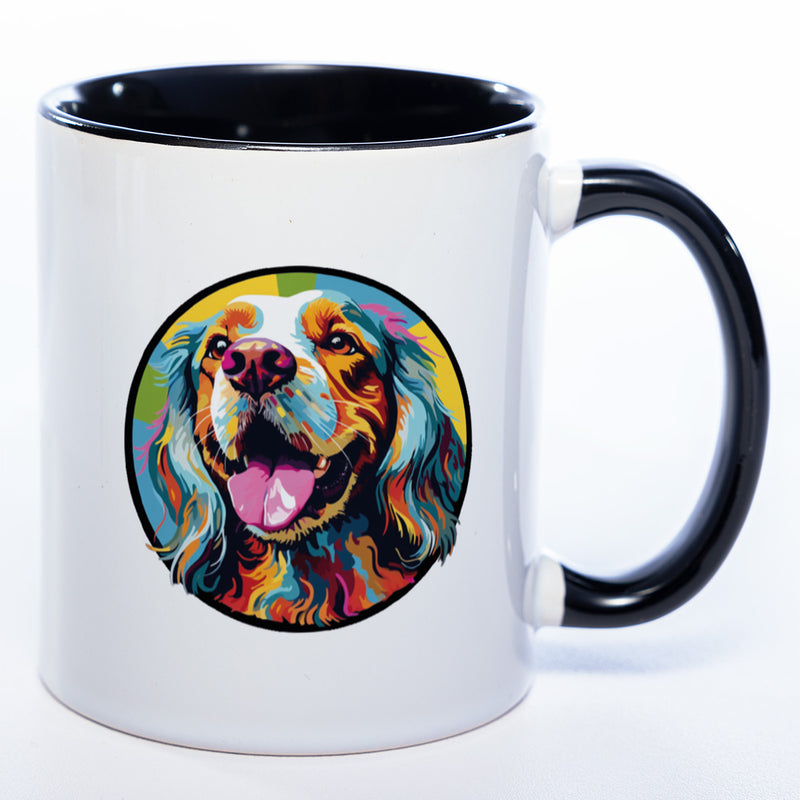 Mug Art Tasse mit Cocker Spaniel Motiv 4 & wahlweise mit NAMEN - Kaffeetasse StickyWorld Exclusive
