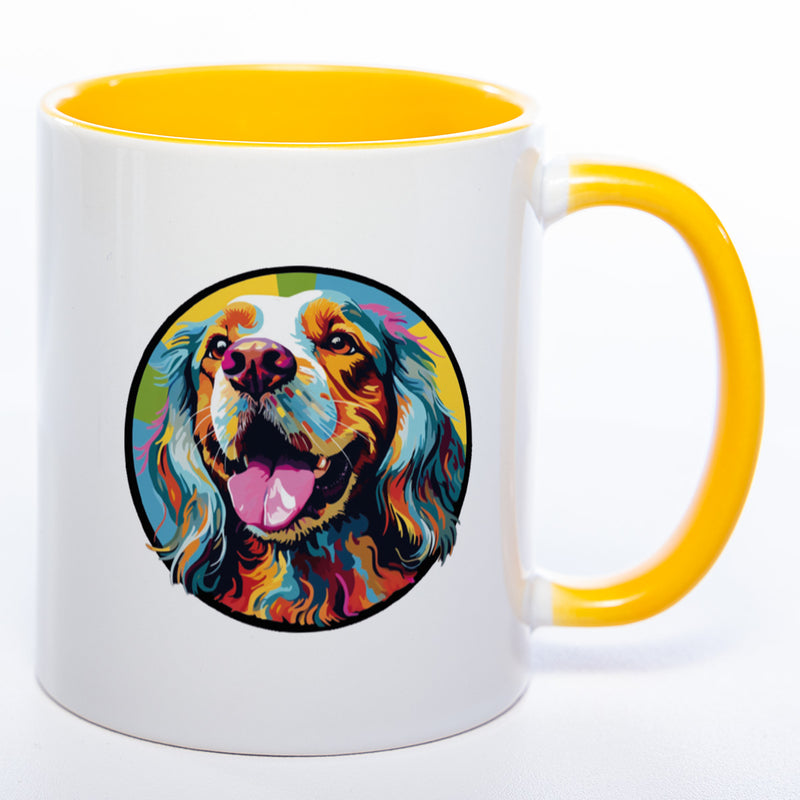 Mug Art Tasse mit Cocker Spaniel Motiv 4 & wahlweise mit NAMEN - Kaffeetasse StickyWorld Exclusive