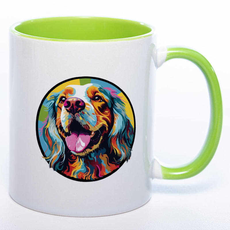 Mug Art Tasse mit Cocker Spaniel Motiv 4 & wahlweise mit NAMEN - Kaffeetasse StickyWorld Exclusive