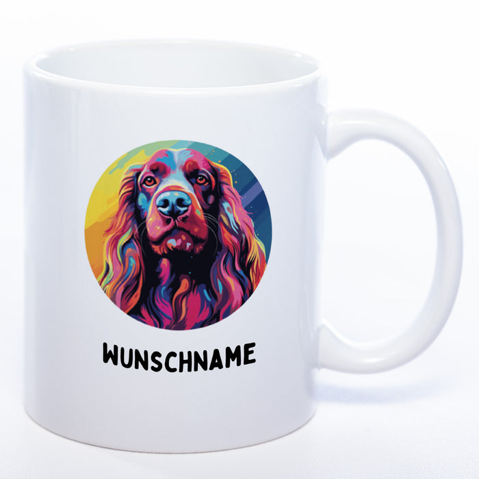 Mug Art Tasse mit Cocker Spaniel Motiv 2 & wahlweise mit NAMEN - Kaffeetasse StickyWorld Exclusive