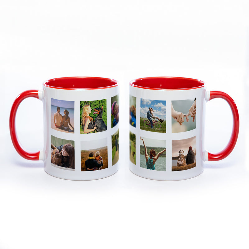 Collagentasse - Deine Fotos als Collage spülmaschinenfest | Jetzt selbst gestalten!