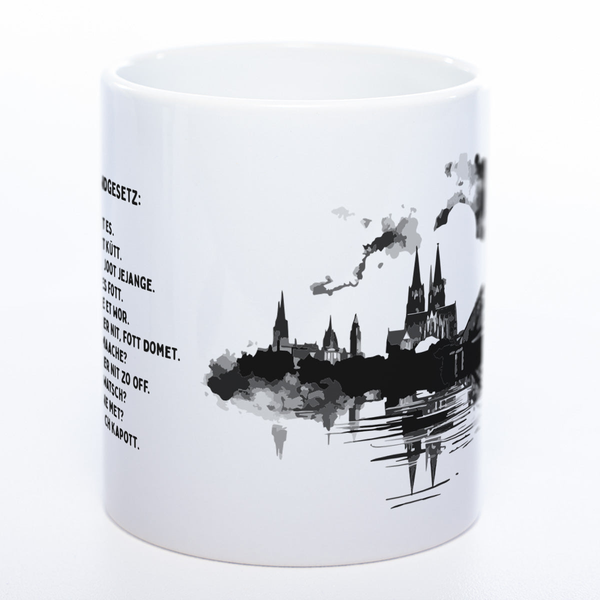 Kiel Skyline Tasse – Coole Kaffeebecher Mit Stadtmotiv, Spülmaschinenfest & Mikrowellengeeignet