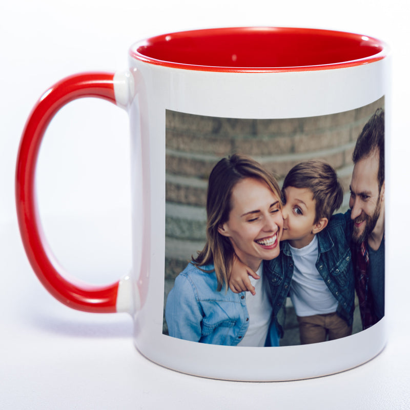 Spülmaschinenfeste Tasse "Mama" mit Foto (HD Druck) | Jetzt selbst gestalten!
