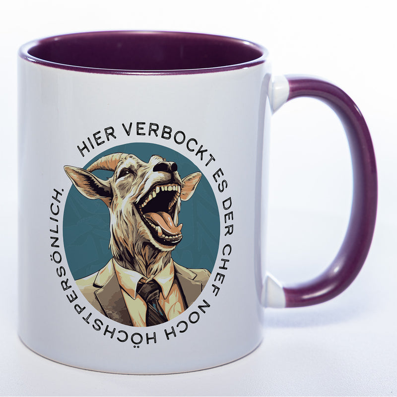 Chef Tasse - lustige Kaffeetasse - spülmaschinenfest