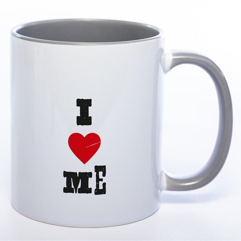 Spülmaschinenfeste Motiv - Tasse mit Spruch "I LOVE ME"