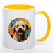 Tasse auf Wunsch mit Name Lagottoromagnolo gelb