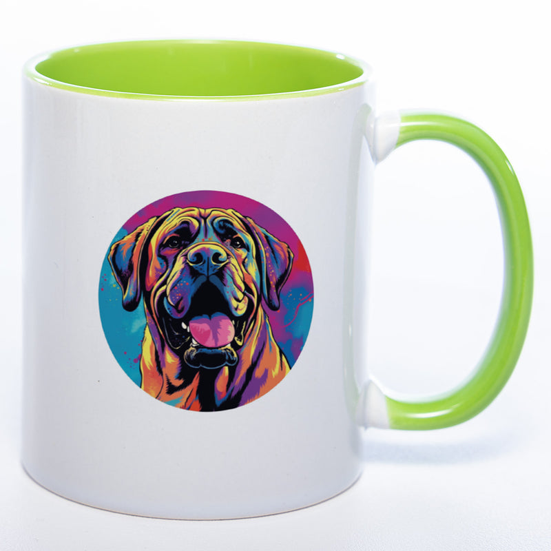 Mug Art Tasse mit Deutsche Dogge Motiv wahlweise mit NAME - Kaffeetasse StickyWorld Exclusive