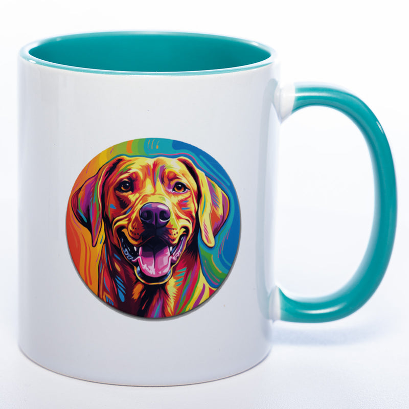 Mug Art Tasse mit Rhodesian Ridgeback & wahlweise mit NAMEN- Kaffeetasse StickyWorld Exclusive