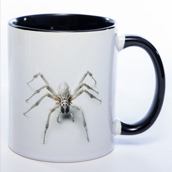 Motiv-Tasse mit 3D Spinne 4 - exclusive Kaffeetasse spülmaschinenfest