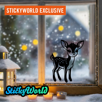 Rehkitz  2 StickyWorld Exclusive | Foliensticker in 3 Größen